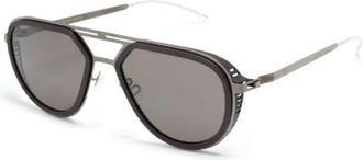 Mykita Cypress 559 SUN Zonnebril - unisex - Zonnebrillen - Grijs - 54 MM - Accessoires