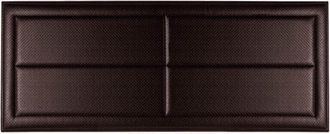 Colchones Aznar Cabecero De Cama Camila Tapizado Polipiel Wengue - Cama De 135