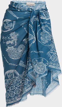 Alemais Lucky Cotton Pareo Coverup