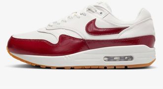 Nike Womens Air Max 1 Lx Shoes In Sail/team Red-Sail