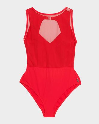 Shan Charlie Belted One-Piece Swimsuit