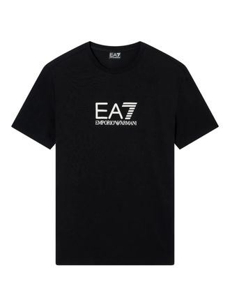 Emporio Armani logo-print T-shirt - Black