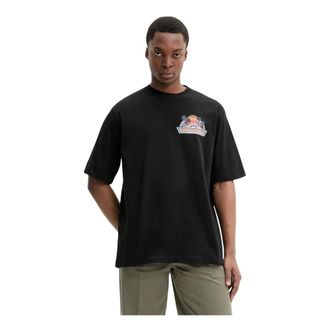 Sprayground Sprayground, Tops, Heren, Zwart, M, Katoen, Relaxed Grafisch T-shirt