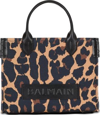 Balmain Borsa tote B-Army piccola - Nero