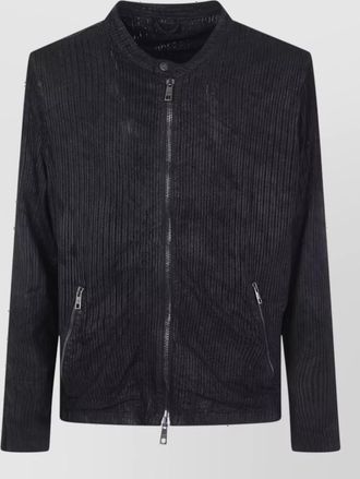 Giorgio Brato leather biker jacket