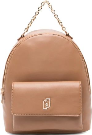 Liu Jo Zaino con placca logo - Marrone