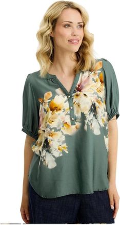 In Front IN Front, Overhemden, Dames, Groen, XL, Blouses & Shirts