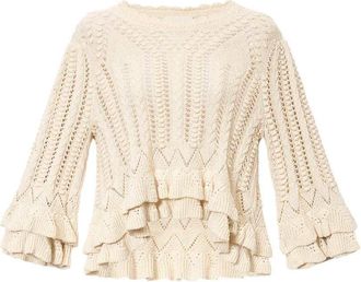 Isabel Marant Maglione con volant Norma di Marant &eacute;toile