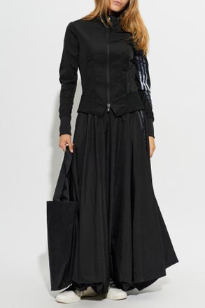 Yohji Yamamoto Jacket With Logo, Womens, Black