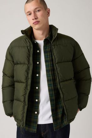 Levi's Piedmont Short Puffer - Uomo - L - Nero / Rosin