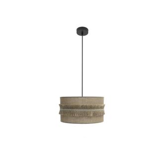Fabrilamp Lampara Colgante De Techo Modelo Kala Acabado Beige - Fabrilamp