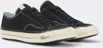 Visvim Nolan suede-trimmed canvas sneakers