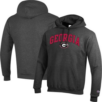 Champion Mens Champion Charcoal Georgia Bulldogs Arch Over Logo Pullover Hoodie at Nordstrom, Size Xx-Large