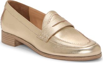 Vince Camuto Clarette Penny Loafer in Egyptian Gold at Nordstrom, Size 6.5
