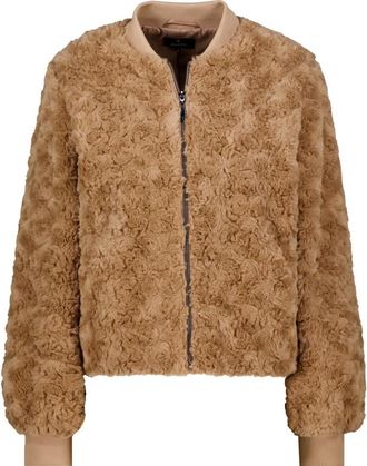 Monari Giacca in ecopelliccia - - Jackets - Donna - Marrone - L