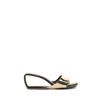United Nude Wedges, female, Yellow, Size: 9 US Mobius Mid