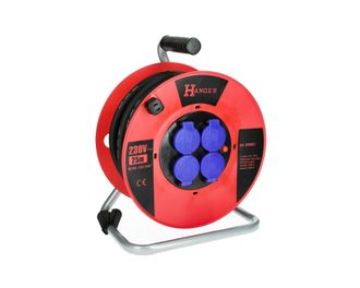 Hanger Enrollador El&eacute;ctrico Robusto De 25 M H07rn-f