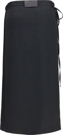 Calvin Klein Womens Skirt Hallie Black Viscose