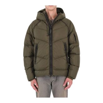 C.P. Company C.p. Company - Down Shield Jacket - Heren - Jassen - Groen - Maat: L Zijde