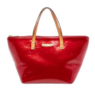 Louis Vuitton Pre-owned Tote Bags, female, Red, Size: ONE SIZE Pre-owned Bellevue PM