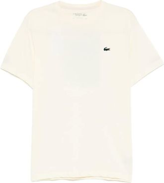 Lacoste T-shirt con applicazione logo - Toni neutri