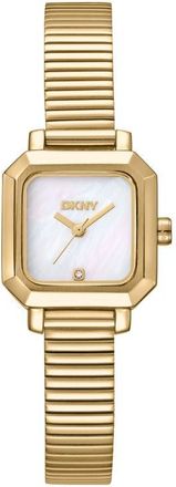DKNY L 123 Bracelet Watch in White Mop/gold at Nordstrom