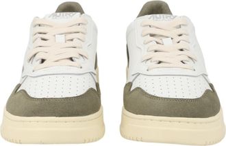 Autry Medalist Low Leather Suede Low-Top Sneakers