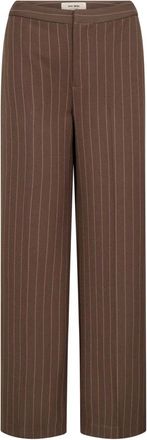 Mos Mosh Wide Broeken - Dames - Wijde Broeken - Bruin - XL - Broeken