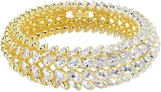 Swarovski Idyllia Oval Cut Crystal Bracelet, Size M
