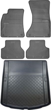 OEM Juego De Alfombrillas De Goma Para Coche Y Alfombrilla Para Maletero Para Audi A5 Ii Sportback A Partir De Octubre De 2016