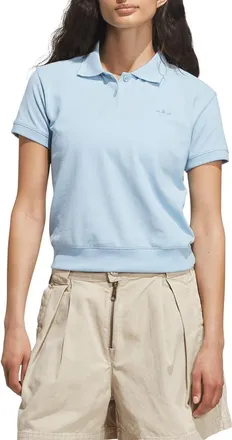 adidas Originals Polo in Clear Sky at Nordstrom, Size Xx-Small