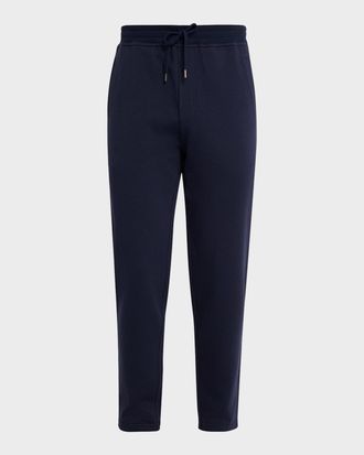Brunello Cucinelli Men & apos;s Cotton Tapered Drawstring Trousers