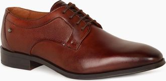 base Mens Dome Classic Mens Leather Shoes - Brown - Size: 11
