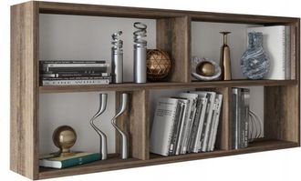 OEM Estante Colgante Teo De Roble Estilo Lof, Estilo R&uacute;stico Retro