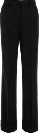 Dolce & Gabbana Zwarte Wolbroek