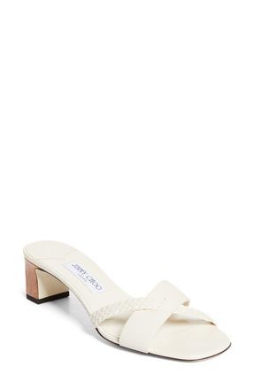 Jimmy Choo London Rori Slide Sandal in Latte/Toasty at Nordstrom, Size 10.5Us