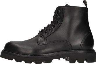 Fabi Stivali Stringati in Pelle - - Shoes - Uomo - Nero - 44 EU