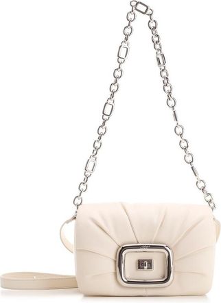 Roger Vivier Viv Choc Mini Bag In Nappa Leather