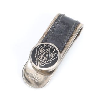 Gucci Silver Black Money Clip (Pre-Owned)