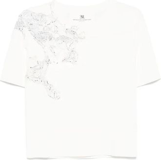 Ermanno Scervino Mujer, Camisetas, Blanco, Talla: S