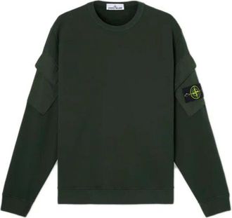 Stone Island Hombre, Sudaderas, Verde, Talla: XL