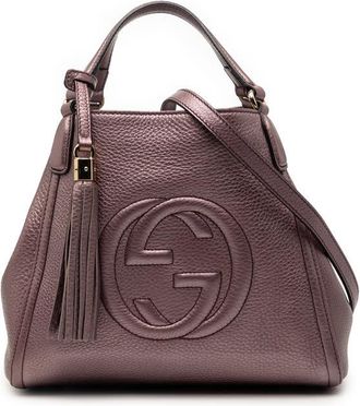 Gucci Pre-owned Gucci Small Calfskin Soho Satchel Ladies YKNELXPX3RJN9Q74