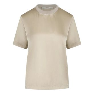 Jucca Dames, Tops, Beige, Maat: 2XS Zijde