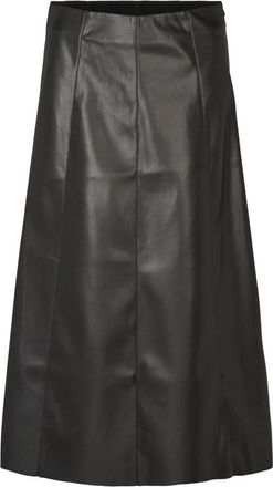 Rue de Femme Midi Rokken - Dames - Midirokken - Zwart - L - Rokken