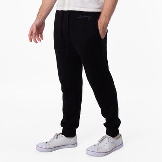 Burberry Cashmere-Blend Logo Embroidered Track Pants, Size XX-Small