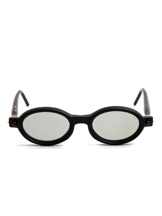 Kuboraum P6 sunglasses - unisex - Acetate/Metal - 50 - Black