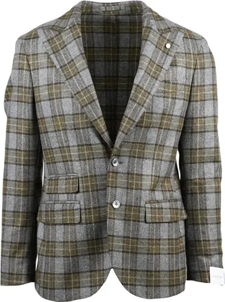 Luigi Bianchi Mantova Hombre, Chaquetas, Multicolor, Talla: XL