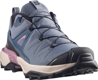 Salomon Wanderschuh SALOMON X ULTRA 360 GORE-TEX, Damen, Gr. 38,5, spellbound, grisaille, dusky orchid, Synthetik, Textil, Schuhe Wanderschuh, wasserdicht