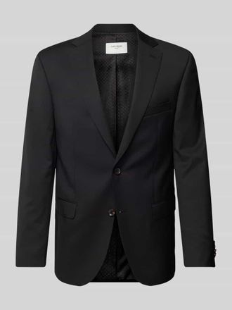 Carl Gross Carl Gross Regular Fit 2-Knopf-Sakko aus Schurwolle Modell STEVEN in Black, Größe 110