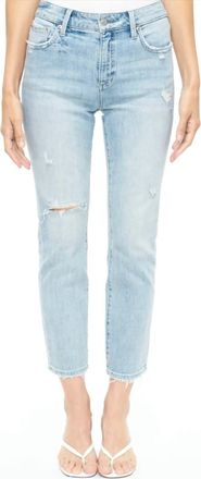 Pistola Denim Monroe High Rise Cigarette Crop Jeans In Lenora
